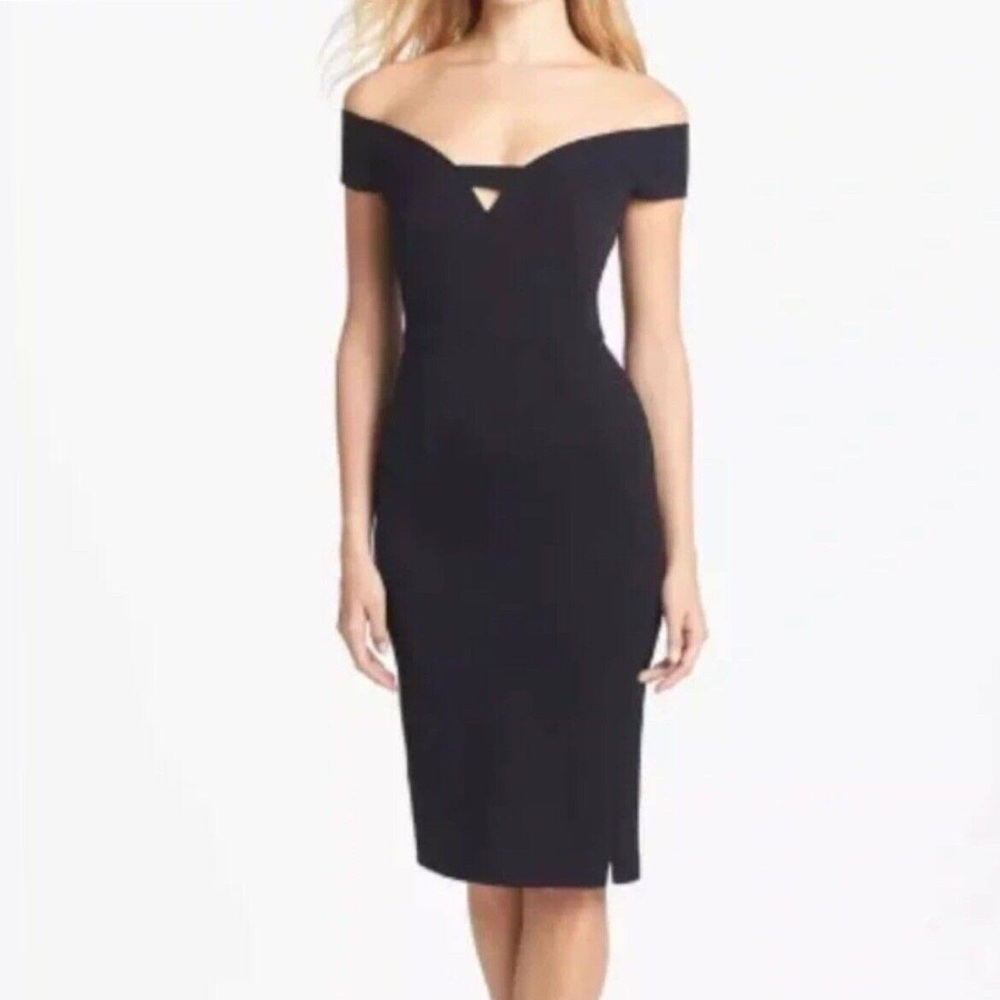 Black Halo Riya dress, gently pre loved, Sz.8